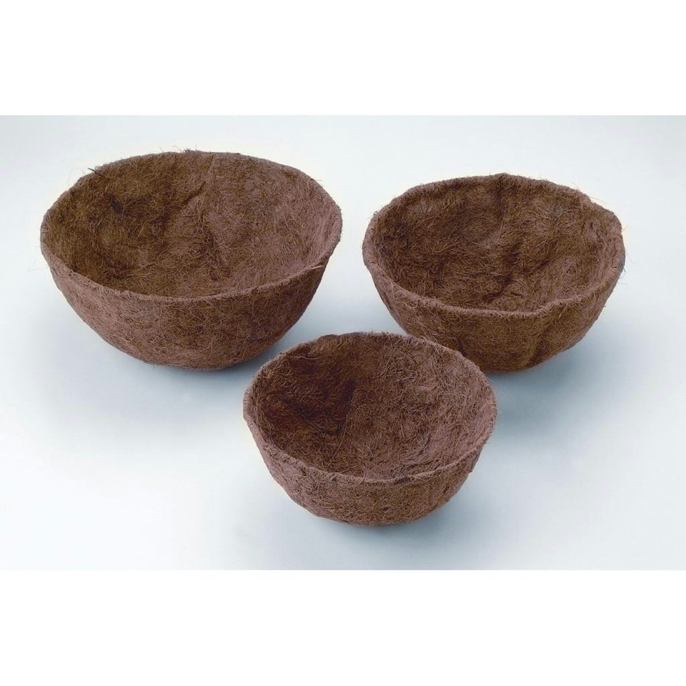 image 1 of Ambassador Coco Hanging Plant Basket Liner - Brown - One Size