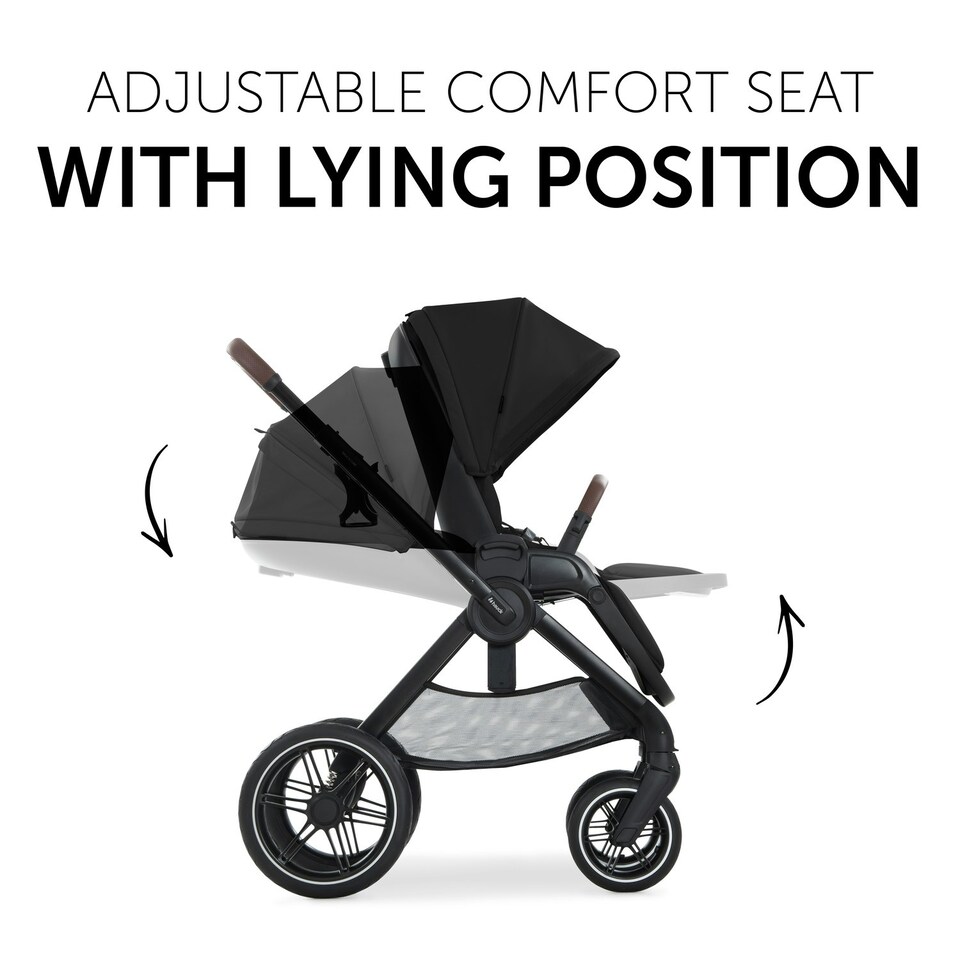 image 1 of hauck Walk N Care Pushchair Set - Black Black