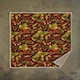 image 2 of Winter Leaves Throw – Sherpa Blanket Patterned with Autumn Leaves & Acorns 130x170cm | Multi | Rust | 1