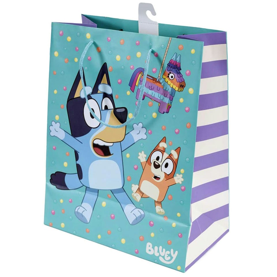 image 1 of Bluey Characters Gift Bag - Multicoloured - M