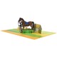 image 2 of Barnside Bond Horse & Rider 3D Pop Up Greeting Card