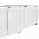 image 7 of Longslow Adjustable Radiator Cover | White | White