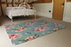image 3 of Pink Flowers Rug | Multi