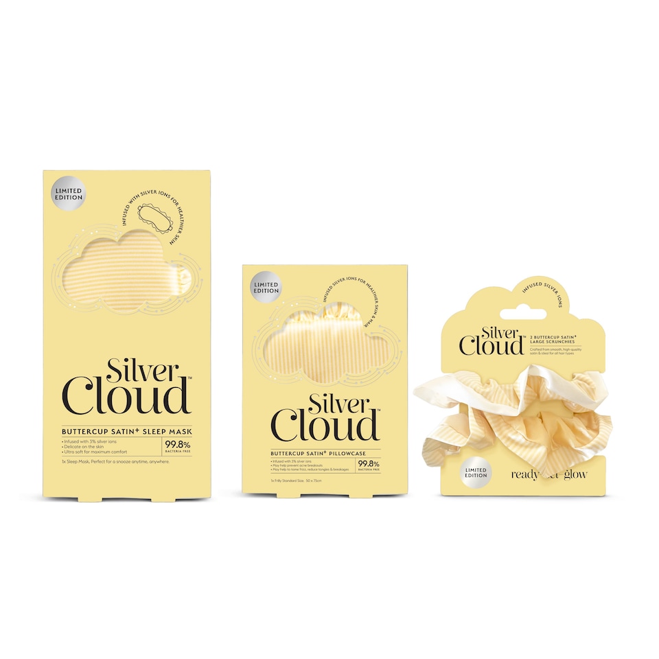image 1 of Silver Cloud Silver Ion Infused Frilly Bundle – Buttercup Collection