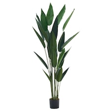 Living and Home 180cm Artificial Bird of Paradise Plant Fake Tropical Tree in Pot