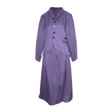 Bristol Novelty Womens/Ladies Nanny Costume - Purple/Black/White/Red - One Size One Size