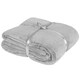 image 3 of Blanket with Sleeves - wearable snuggle throw with arms | Grey | grey | XL | 1