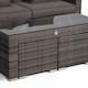 image 7 of Sydney 8 Seater Conversation Dining Set With Coffee Table & 3 Stools Grey | Grey