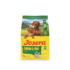 Josera Mother & Puppy Salmon & Rice | Pregnant & nursing mothers | Weaning puppies | Soakable small kibble | Optimal development | Gluten free | 3kg