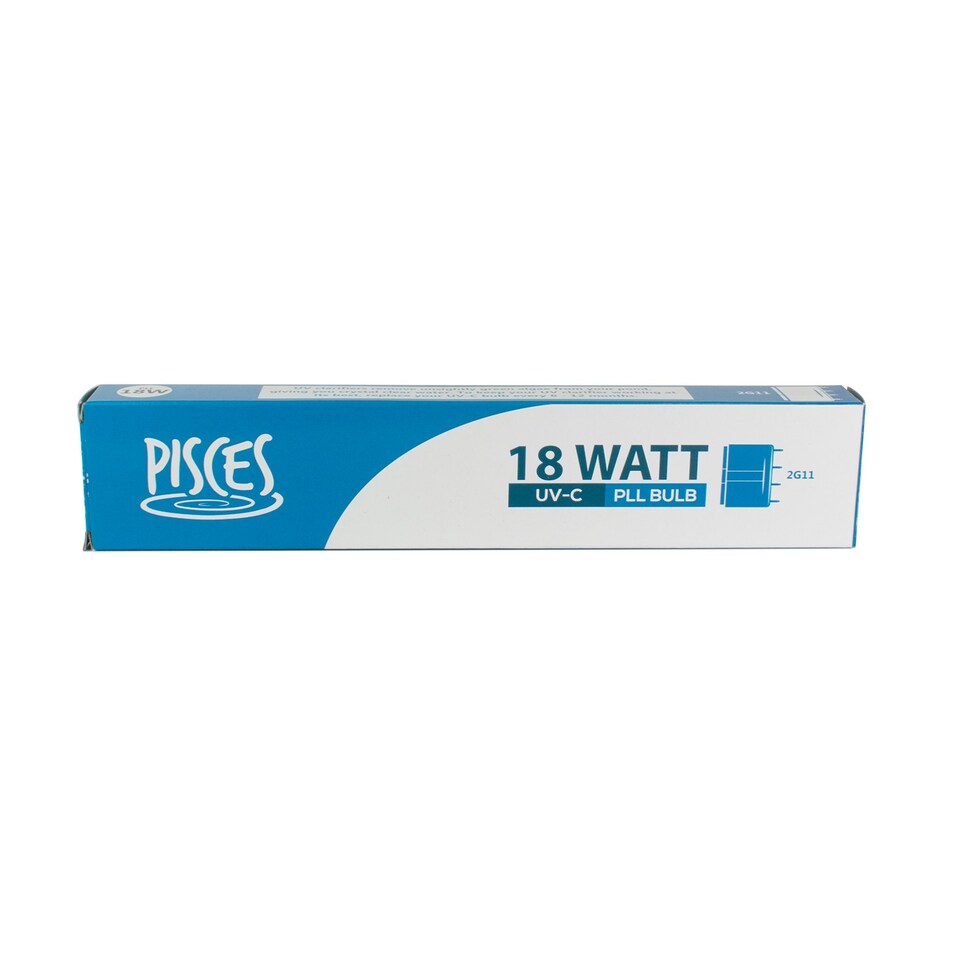 image 1 of Pisces 18w Watt PLL Replacement UV Pond Bulb Spare UVC Lamp Light for Filter Ultraviolet UV-C Tube 217mm Hozelock Bioforce 6000