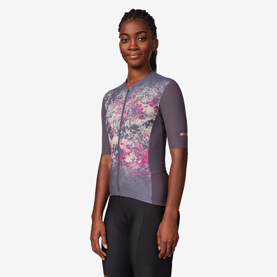 image 1 of Decathlon Unisex long-distance road cycling short-sleeved jersey, EDR Ultra