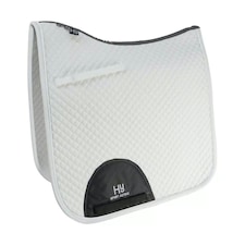 Hy Sport Active Dressage Horse Saddlepad - White - Pony/Cob