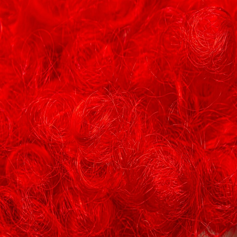 image 1 of Red Afro Wig Multi
