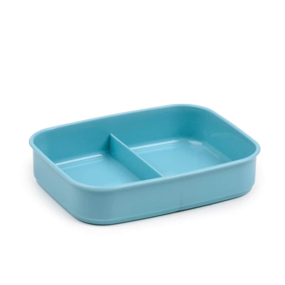 image 1 of Feline Fine Cats Clip Lock Stacked Bento Lunch Box with Cutlery