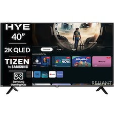 HYE 40" QLED 2K Tizen OS WiFi Frameless Smart TV - 40QLEDS1008