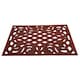 image 2 of Victorian Style Entrance Doormat - Terracotta