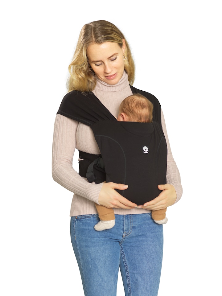 image 1 of Dooky Be One Baby Carrier Black