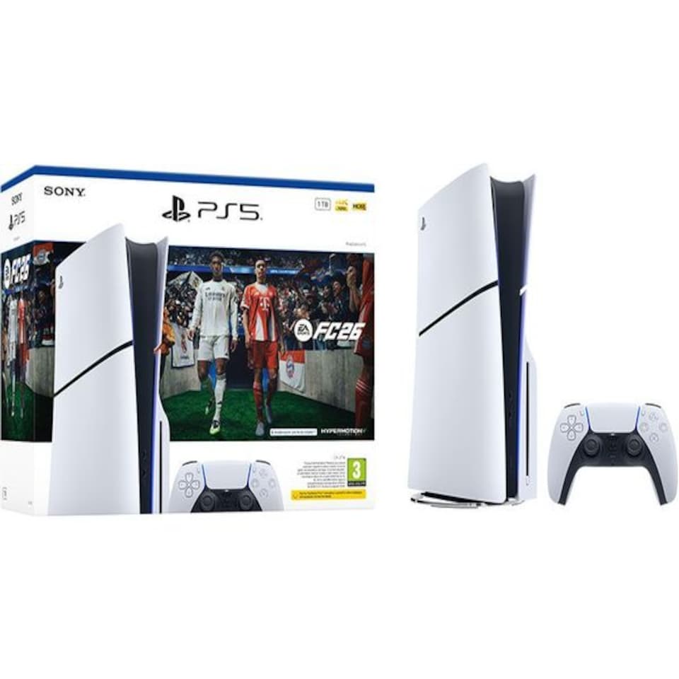 SONY PlayStation 5 Disc Console & EA Sports FC26 Bundle - P5HEHWSNY02152