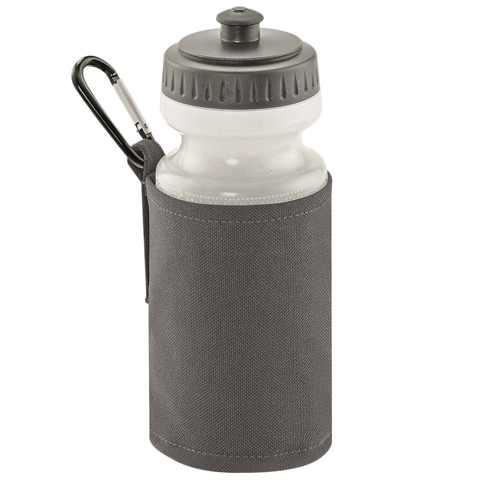 image 1 of Quadra Water Bottle and Holder - Graphite/Grey - One Size
