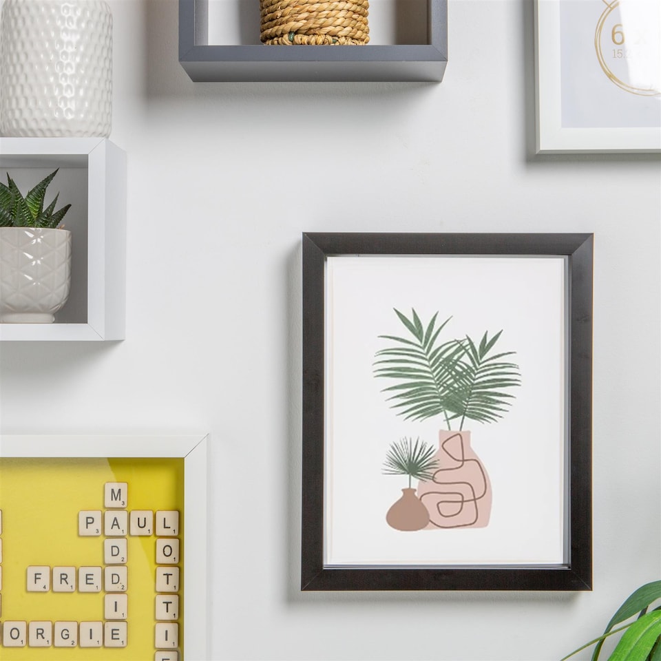 image 1 of Nicola Spring Photo Frame - 8" x 10" - Grey