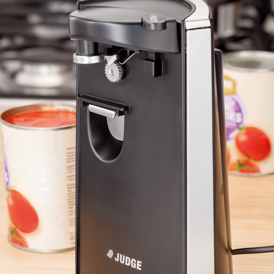 image 1 of Judge 3-in-1 Automatic Electric Can Opener - Black