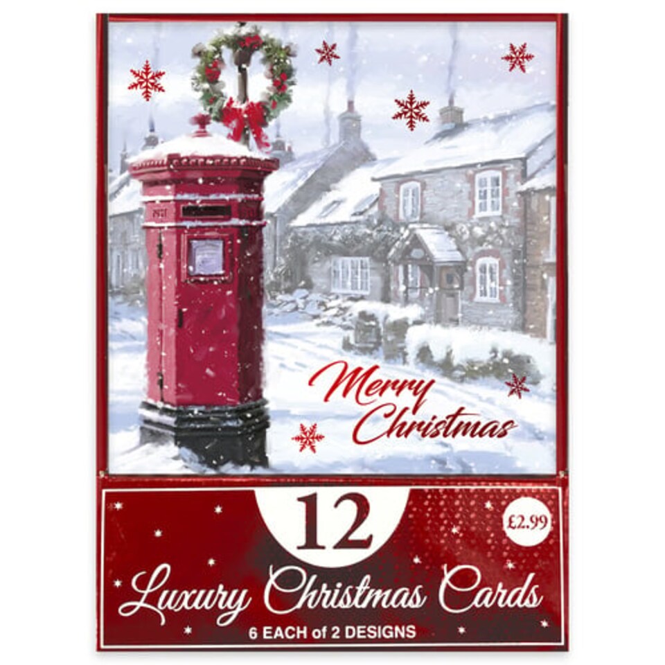 image 1 of Winter Wonderland Christmas Greeting Cards - Pack of 12