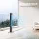 image 7 of PureMate 47-Inch Oscillating Bladeless Tower Fan & Air Purifier (Black)