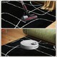 image 8 of HOMCOM High Pile Modern Shaggy Rug, Soft Floor Carpet 120 x 170 cm, Black Black