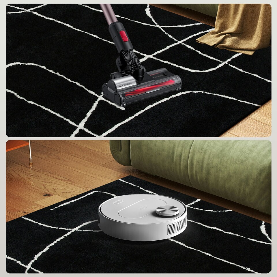 image 1 of HOMCOM High Pile Modern Shaggy Rug, Soft Floor Carpet 120 x 170 cm, Black Black