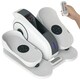 image 1 of SPORTNOW Under Desk Elliptical Machine Pedal Exerciser w/ 10 Speeds, White