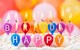 image 5 of Happy Birthday Balloon Candles | Multi