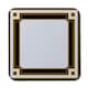 image 1 of Art Deco Black & Gold (Coaster)