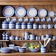 image 4 of Storage Jar: Cornishware Blue, 168cl White