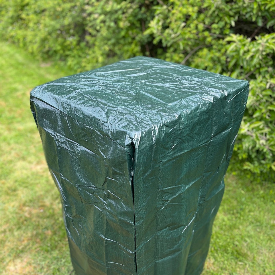 image 1 of Waterproof Stacking Garden Chair Cover in Green (1.20m)