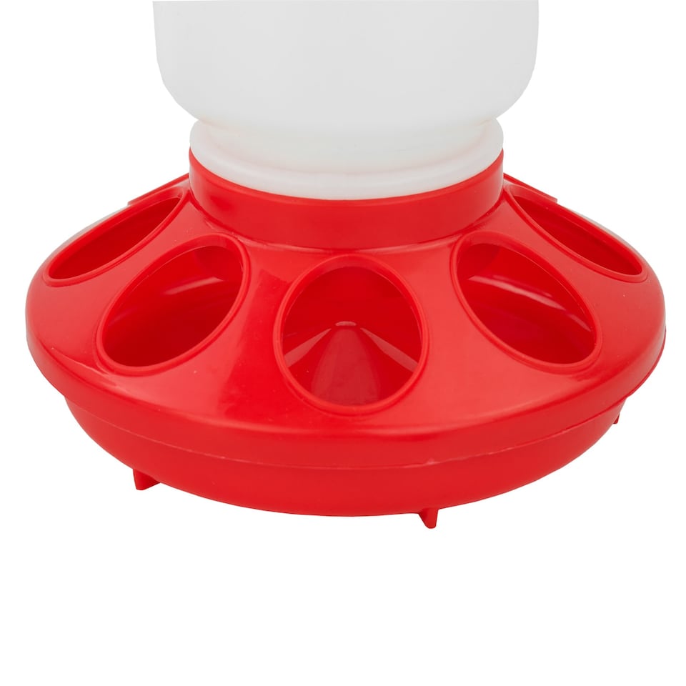 image 1 of KCT 1kg Automatic Chicken Feeder Red