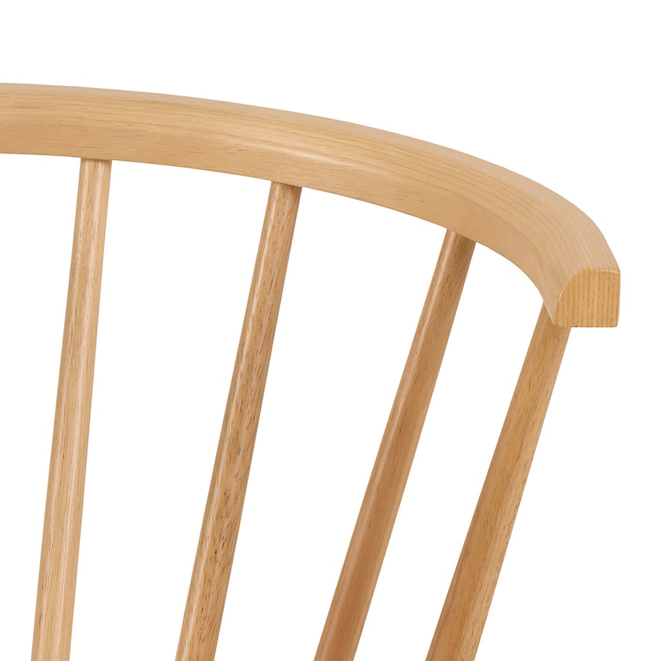image 1 of Ida Dining Chair in Oak Set of 2