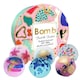 image 1 of Bomb Cosmetics Bath Bomb Set Paint the Rainbow 6-Piece Set (160g Each)