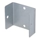 image 6 of Fence Panel Clip 50mm Galvanised Steel Bracket Holder Trellis Post Support 16PK