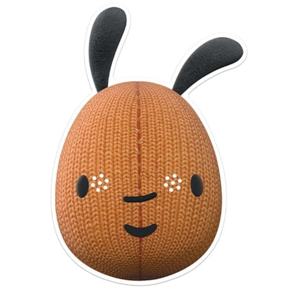 Bing Flop Cardboard Face Mask