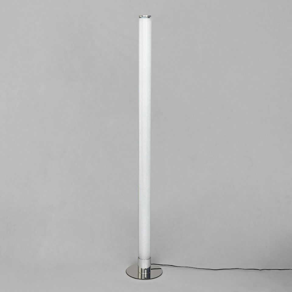 image 1 of BHS Glow Kid's LED Shimmer Floor Lamp, Silver