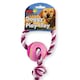 image 6 of Pet Touch Doggy Play Toy Tennis Ball and Rope with Knot