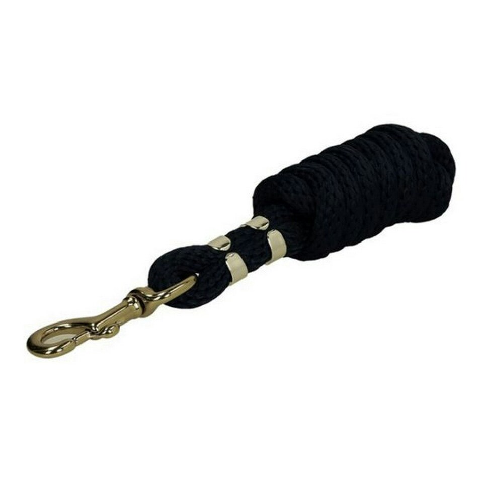 Shires Topaz Horse Lead Rope - Black - 1.8m