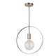 image 2 of First Choice Lighting Hailey Brushed Gold Ceiling Light Gold
