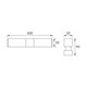 image 6 of CGC Lighting Amber LED Chrome IP44 Over-Mirror Bathroom Wall Light 12W | White | White | One Size