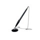image 1 of Pack of 24 Slim Black Reception Counter Pens on Chain