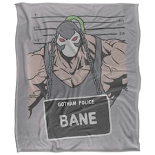 Batman Line Up Bane Blanket - Multicoloured - One Size