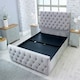 image 3 of Macono Plush Superking Bed Frame - Silver