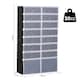image 3 of HOMCOM Large 16-Cube DIY Shoes Rack Portable Interlocking Plastic Cabinet