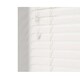 image 1 of 225cm Ultra White Gloss Wooden Venetian Blinds With Strings (130cm drop) | White | White