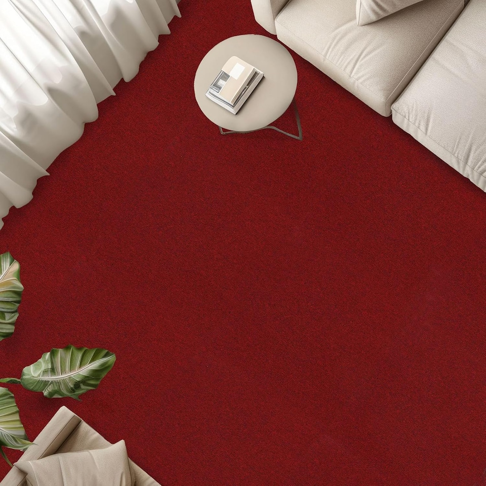 image 1 of Red Carpet Tiles Heavy Duty 20pcs 5SQM Commercial Office Home Shop Retail Flooring